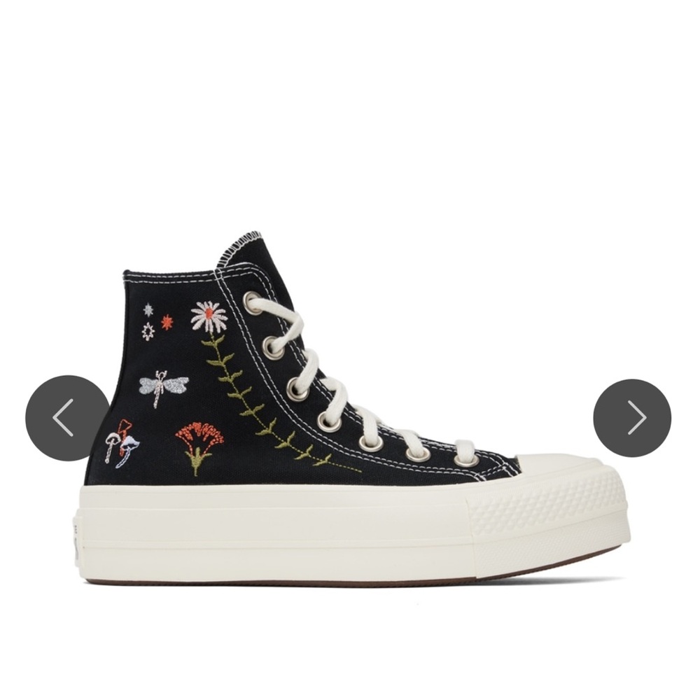 Converse Chuck Taylor All Star Lift Platform Enchanted Garden 9 New